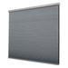 Persilux Blackout Cellular Blinds for Windows Cordless Room Darkening Honeycomb Shades Noise Reduction Thermal Insulated for Home Grey 46 W x 48 H