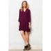 Anthropologie Dresses | Anthropologie Maeve Galina Drop Waist Dress | Color: Purple | Size: S