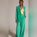 Anthropologie Pants & Jumpsuits | Anthropologie Exquise Xl Green Pleated Dress Pants Day-To-Night Trouser | Color: Green | Size: Xl