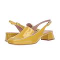 Kate Spade Shoes | Kate Spade Sahiba Sling Back Loafer Pumps Yellow Size 7.5 | Color: White/Yellow | Size: 7.5