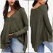 Free People Tops | Free People Laguna Thermal Long Sleeve Top | Color: Green | Size: S