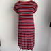 American Eagle Outfitters Dresses | American Eagle Outfitters Size Small T Shirt Dress | Color: Blue/Red | Size: S