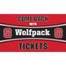 NC State Wolfpack 28" x 16" Come Back With Tickets Door Mat