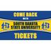 South Dakota State Jackrabbits 28" x 16" Come Back With Tickets Door Mat