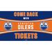 Edmonton Oilers 28" x 16" Come Back With Tickets Door Mat