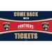 Florida Panthers 28" x 16" Come Back With Tickets Door Mat