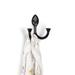 Rebrilliant Spectrum Saxon Wall Mount Double Hook For Hanging Storage Metal in Black/Gray/Yellow | 4.75 H x 4.5 W x 2.5 D in | Wayfair