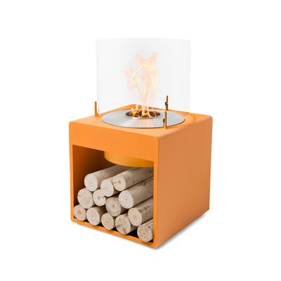 EcoSmart POP 8L [Design Ethanol Kamin]: Orange - ohne Schutzhülle