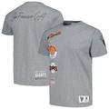 Men's Mitchell & Ness Heather Gray San Francisco Giants Cooperstown Collection City T-Shirt