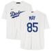 Dustin May Los Angeles Dodgers Autographed White Nike Replica Jersey