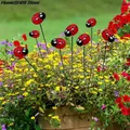 Piquets d'Insectes à Plusieurs Chambres Pots de Fleurs Colorés Décorations de Plantes de Jardin