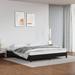 vidaXL Bed Frame Upholstered Platform Bed Base Frame for Bedroom Faux Leather