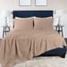 Cotton Linen Garment Washed Deep Pocket Bed Sheet Set by Superior