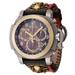 Invicta Reserve Man of War Swiss Ronda Z60 Caliber Men's Watch w/ Mother of Pearl Dial - 48mm Red Black Gold (44725)