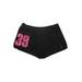 Reebok Athletic Shorts: Black Graphic Activewear - Women's Size Small