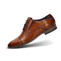 bugatti Herren Mattia Eco Business Lace Shoe, Cognac, 44 EU