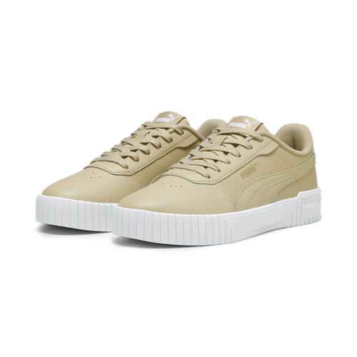 „Sneaker PUMA „“Carina 2.0 Sneakers Damen““ Gr. 37, beige (sand dune gold white beige) Schuhe Sneaker“