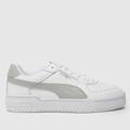 PUMA ca pro classic trainers in white & grey