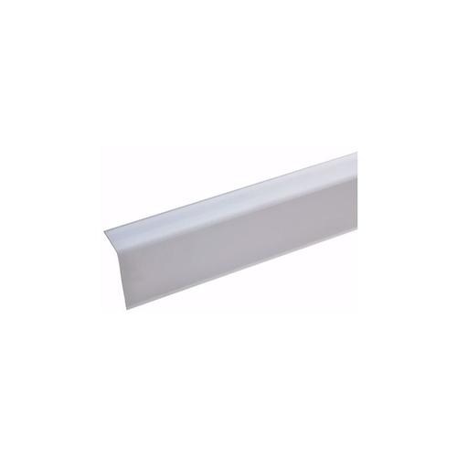Acerto ® – Aluminium Treppenwinkel-Profil – silber – 100cm 52x30mm selbstklebend