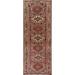 Bakhtiari Persian Vintage Runner Rug Hand-knotted Wool Carpet - 3'2"x 10'0"