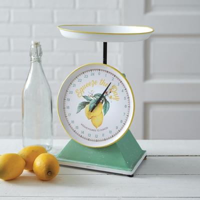 Decorative Lemon Scale - 10'' dia. x 14¾''H