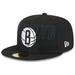 "Men's New Era Black Brooklyn Nets 2023 NBA Draft 59FIFTY Fitted Hat"