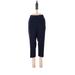 Croft & Barrow Velour Pants - High Rise: Blue Activewear - Women's Size Large