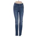 Old Navy Jeggings - Mid/Reg Rise: Blue Bottoms - Women's Size 0 - Dark Wash