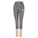 Nike Active Pants - Mid/Reg Rise Skinny Leg Cropped: Gray Activewear - Women's Size X-Small