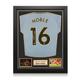 Mark Noble Signed West Ham 2020-21 Away Football Shirt. Framed