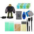Cable Guy - Halo: Infinite - Master Chief 8-inch Phone and Controller Holder With Cleaning Manual Kit Bolt Axtion Bundle Like New