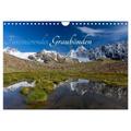 Faszinierendes Graubünden (Wandkalender 2024 Din A4 Quer), Calvendo Monatskalender
