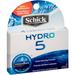 4 Pack - Schick Hydro 5 Cartridges 4 Each