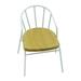 1/12 Dollhouse Chairs Mini Dinning Chair for Living Room Diorama Cake Topper White