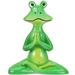 Hemoton Frog Sculpture Frog Statue Frog Resin Craft Tabletop Frog Decoration Garden Statue