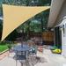 Shade&Beyond 20 x23 x30.5 Customize Sun Shade Sail Sand UV Block 185 GSM Commercial Triangle Outdoor Covering for Backyard Pergola Pool (Customized Available) AT-10T