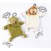 Mini Flying Hemp Monkey andLion Pet Toys - Petique TY28210001