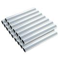 GOGO 16 Pcs Standard Size Aluminum Relay Batons For Track & Field-Silver