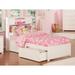 Viv + Rae™ Bouldin Solid Wood Platform Bed w/ Bookcase Wood in White | Twin | Wayfair 37D19D11D465496C8AB479036FD95FB0