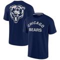 Unisex Fanatics Signature Navy Chicago Bears Elements Super Soft Short Sleeve T-Shirt