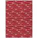 Addison Rugs Harpswell AHP37 Ruby 8 x 10 Indoor Outdoor Area Rug Easy Clean Machine Washable Non Shedding Bedroom Living Room Dining Room Kitchen Patio Rug