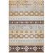 Yuma Indoor/Outdoor Gold Southwest 3 x 5 Non-Skid Area Rug