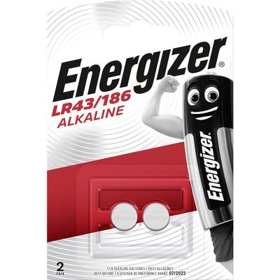Energizer - Knopfzelle lr 43 1.5 v 2 St. 123 mAh Alkali-Mangan AG12