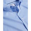 Men's Button-Down Collar Non-Iron Cotton Formal Shirt - Sky Blue Single Cuff, Large by Charles Tyrwhitt