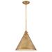 HINKLEY PENDANT ARTI Medium Pendant Heritage Brass