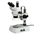 AmScope LED Trinocular Zoom Stereo Microscope 7X-90X New