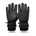 1 Pair Winter Gloves Warm Waterproof Windproof Hand Protectors Touch Screen Anti-slip Gloves for Outdoor Activity L