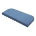 Arlmont & Co. Outdoor Bench/Loveseat Cushions Polyester in Gray/Blue/Brown | 48" W x 18" D | Wayfair 1E4F6DBCAE6F47D6ACFC74B6C416EF3B