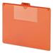 Smead Poly Out Guide Two-Pocket Style 1/5-Cut Top Tab Out 8.5 X 11 Red 50/box | Order of 1 Box