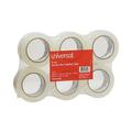 Universal Deluxe General-Purpose Acrylic Box Sealing Tape 2 mil 3 Core 1.88 x 110 yds Clear 6/Pack | Order of 1 Pack